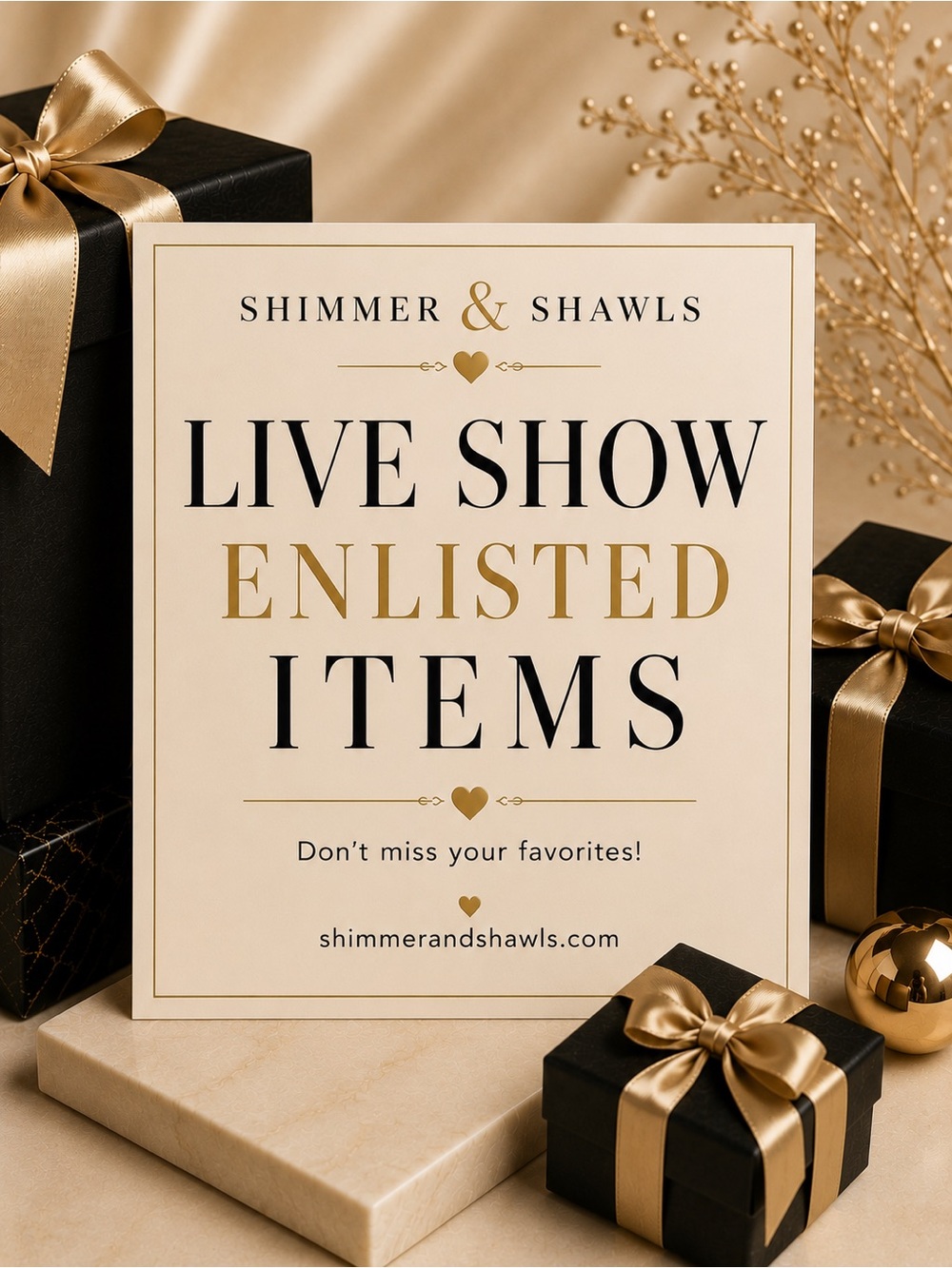 ✨ Live Show Unlisted Inventory ✨